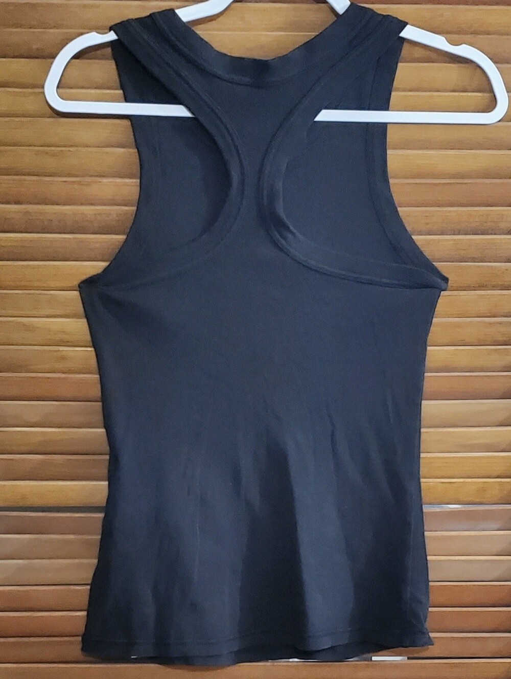 Fabletics Black Ribbed Athletic Tank - Picture 4 of 5